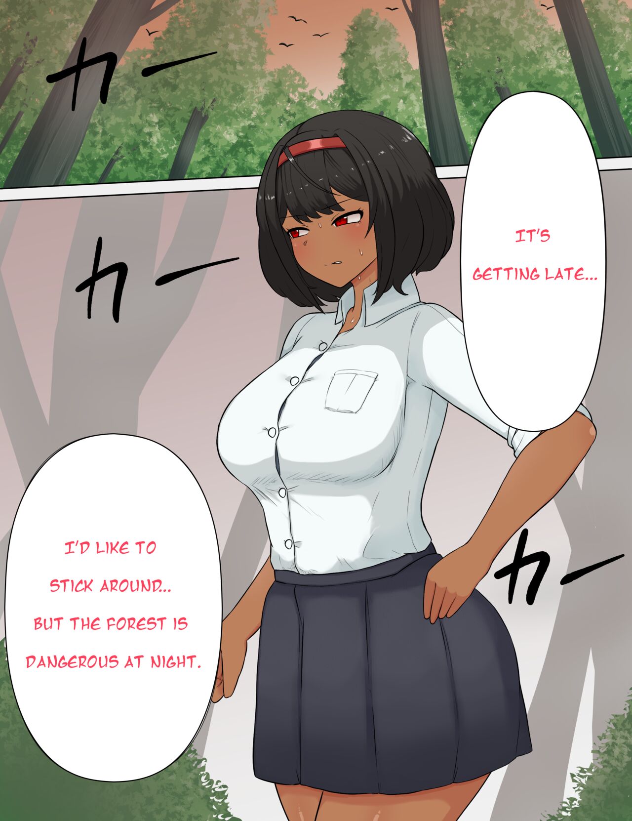 The Suffering of a Brown-skinned Futanari Girl  Tentacle Trap Penis Rape page 10 full