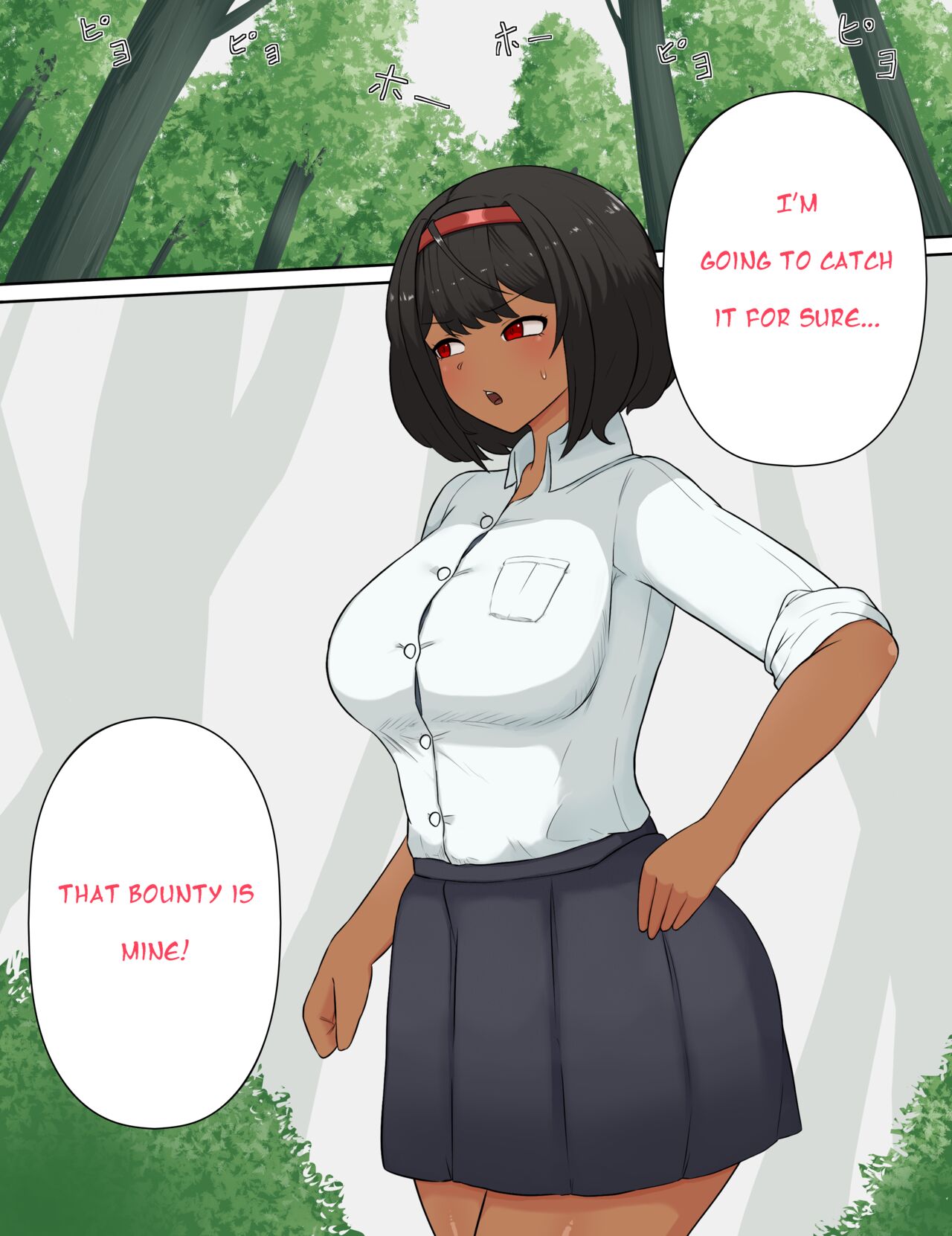 The Suffering of a Brown-skinned Futanari Girl  Tentacle Trap Penis Rape page 6 full
