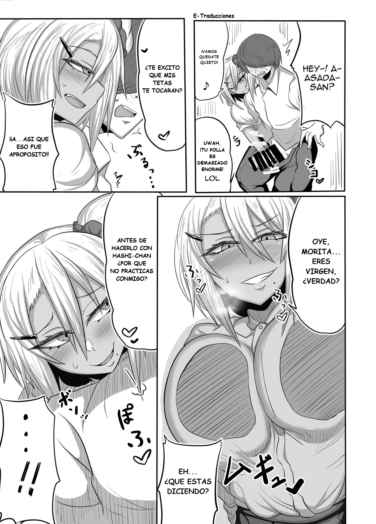 Bitch JK Risa-chan no Baai page 8 full