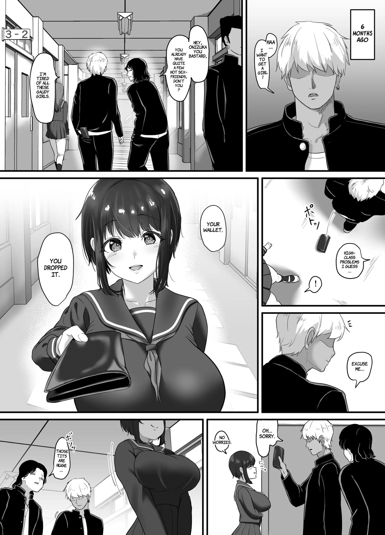 Ochi Muku ~Enkyori Renaichuu no Seijun Kanojo ga Charao ni Yogosareru Hanashi~ | Corrupted Innocence - A story about a long-distance, pure and innocent girlfriend being defiled by a playboy. page 9 full
