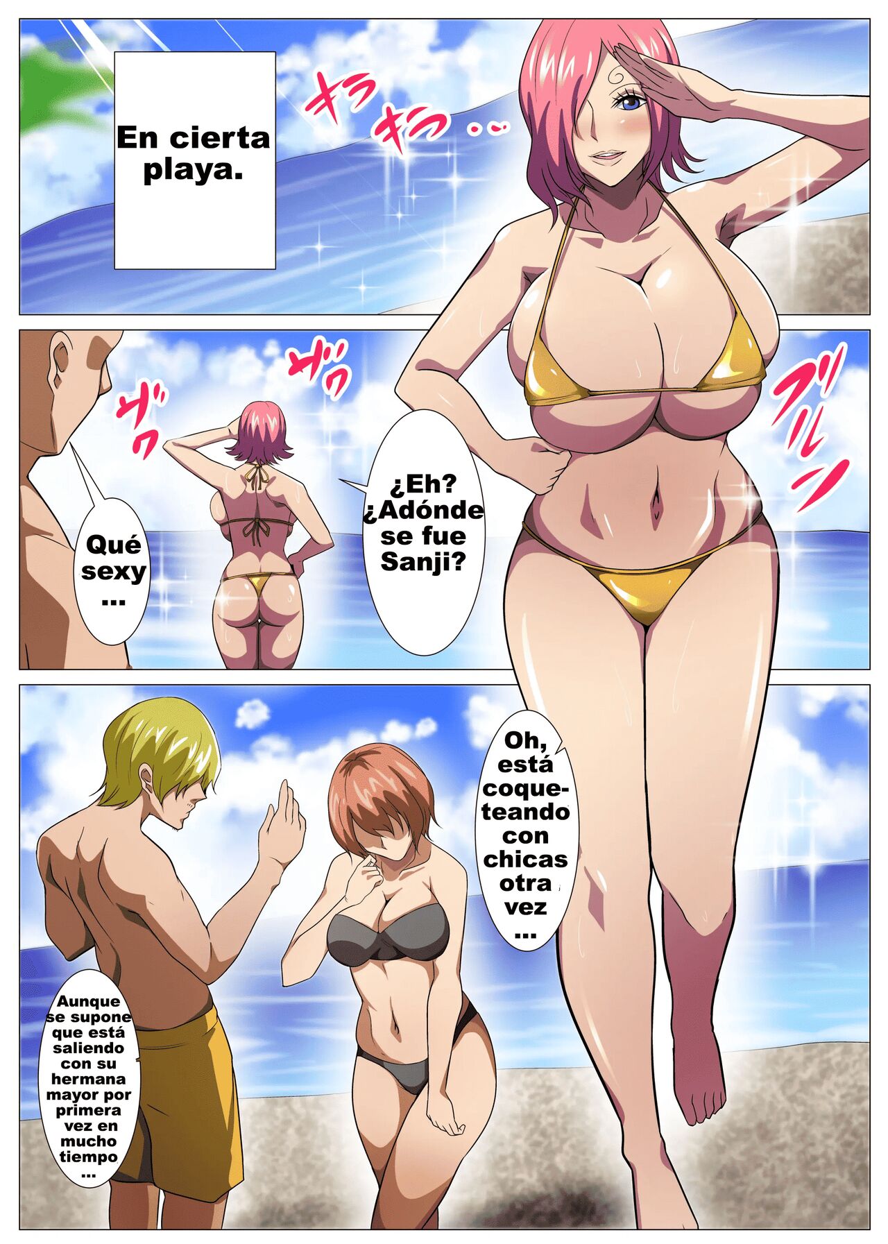 Bakunyuu Onee-san no Asedaku Ecchi | Teniendo Sexo con una Lasciva Onee-san de Pechos Grandes page 2 full