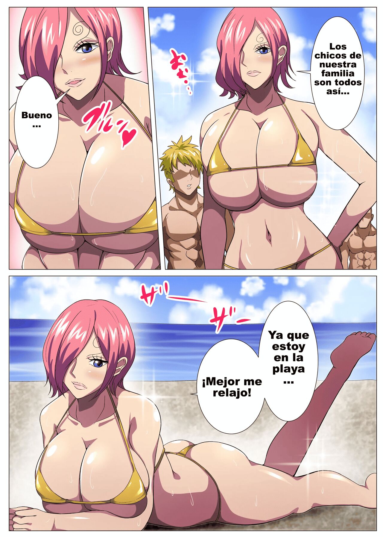 Bakunyuu Onee-san no Asedaku Ecchi | Teniendo Sexo con una Lasciva Onee-san de Pechos Grandes page 3 full
