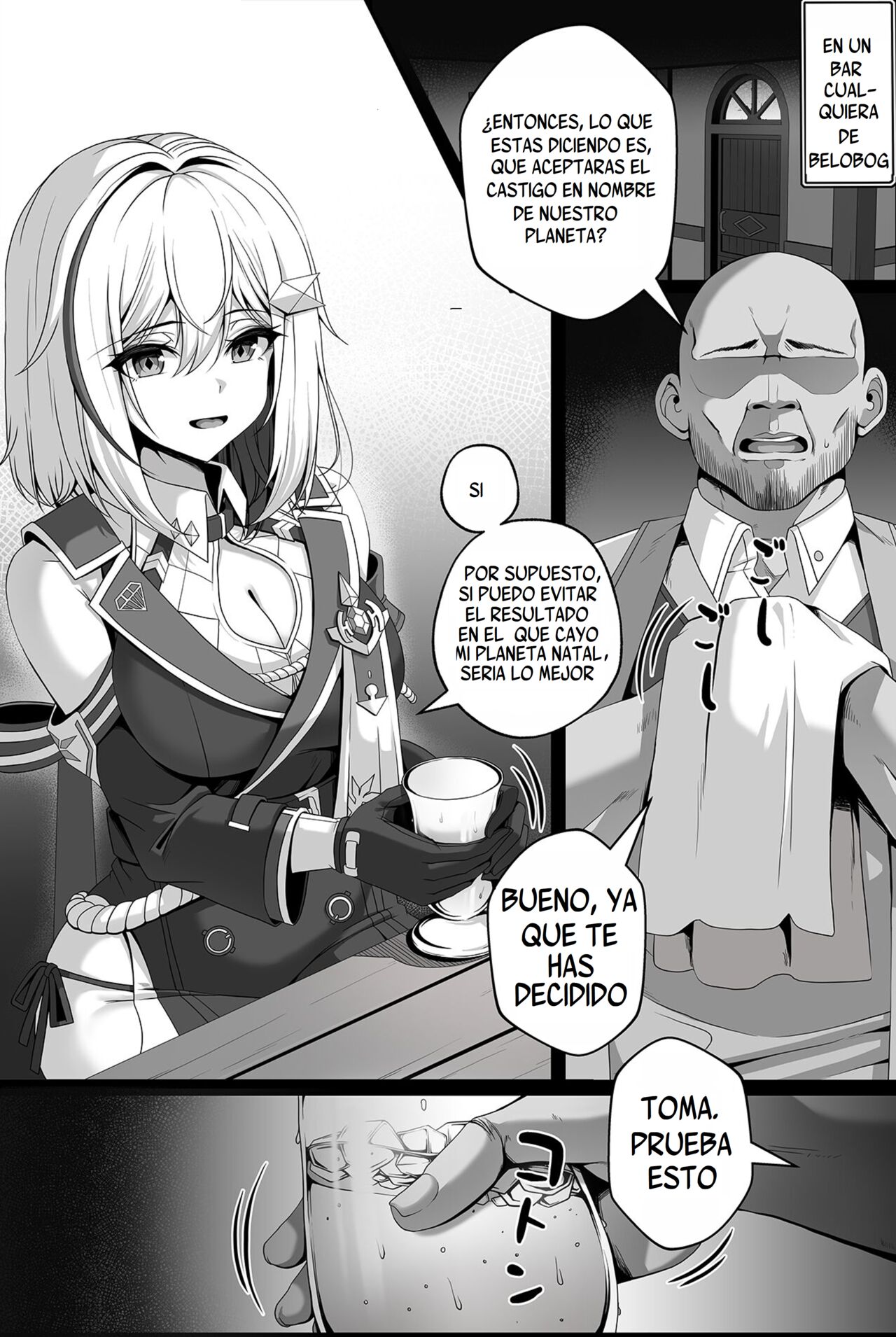 Topaz Manga page 2 full