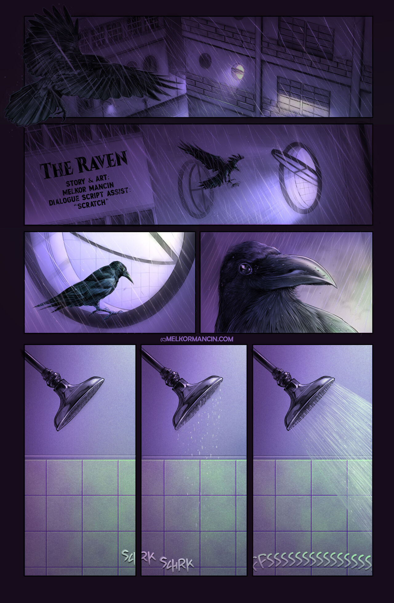 The Raven page 1 full