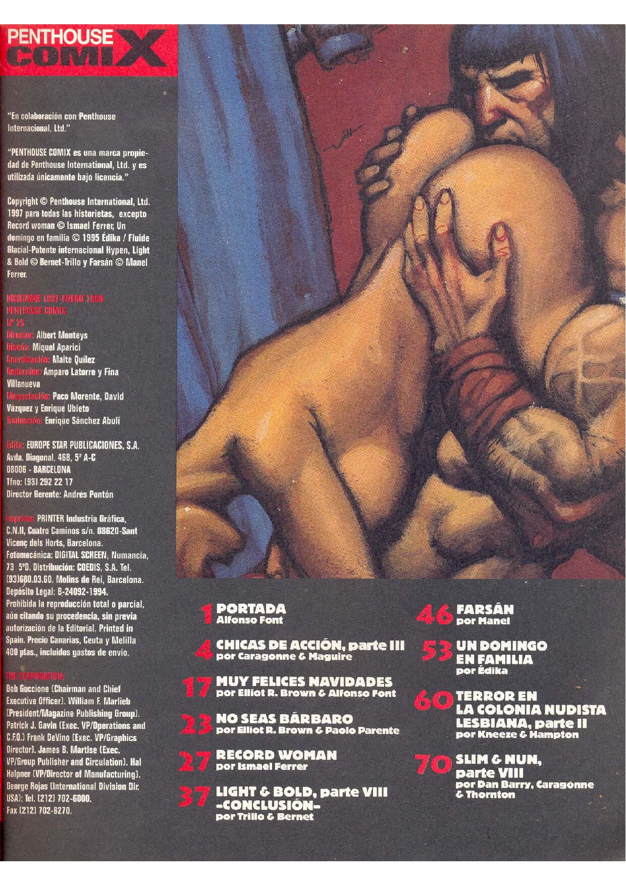 Penthouse Comix #25 page 2 full