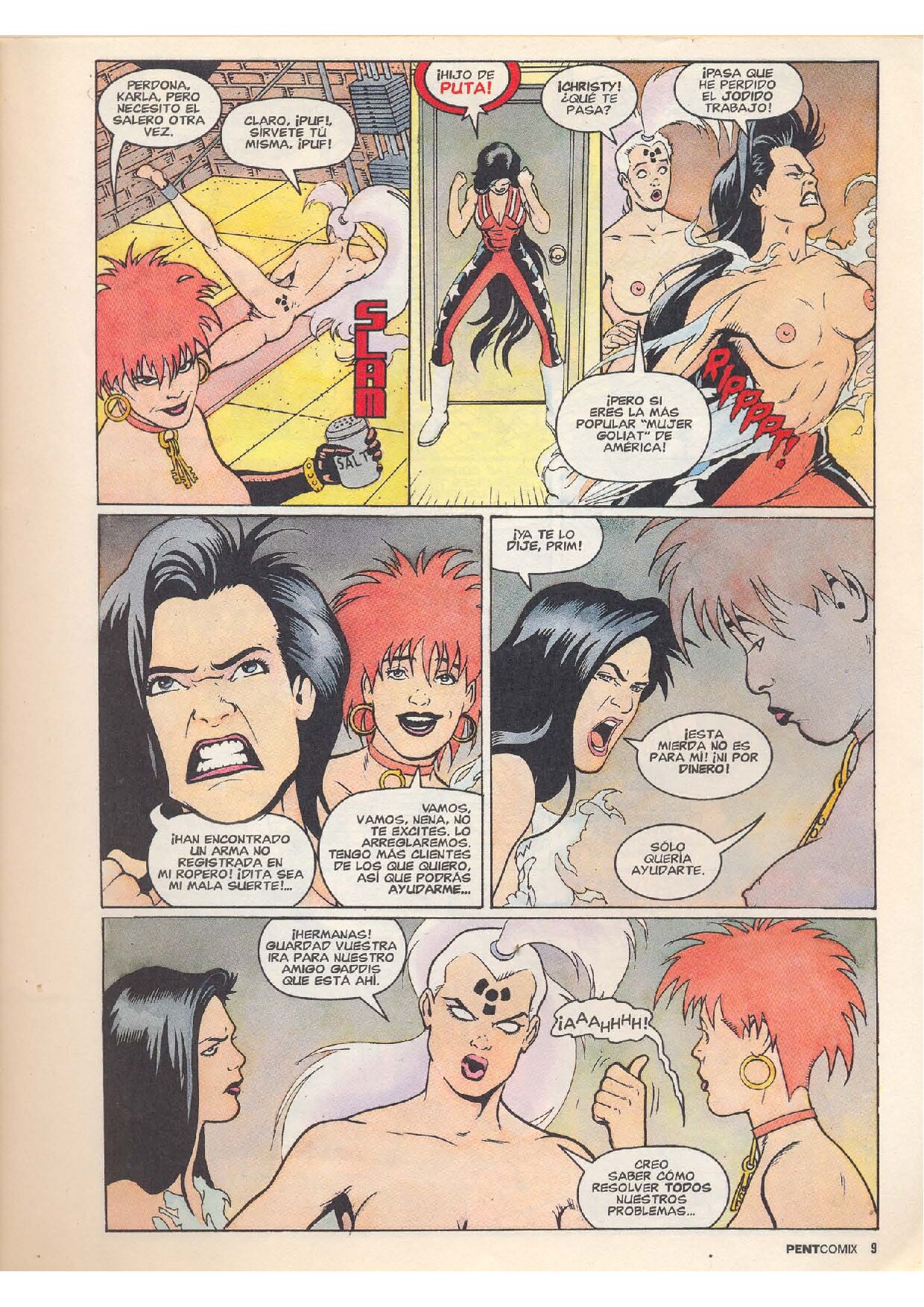 Penthouse Comix #25 page 8 full