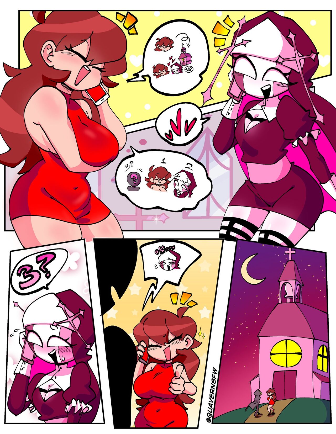 Servente and Girlfriend comic 1 2 and 3 page 7 full