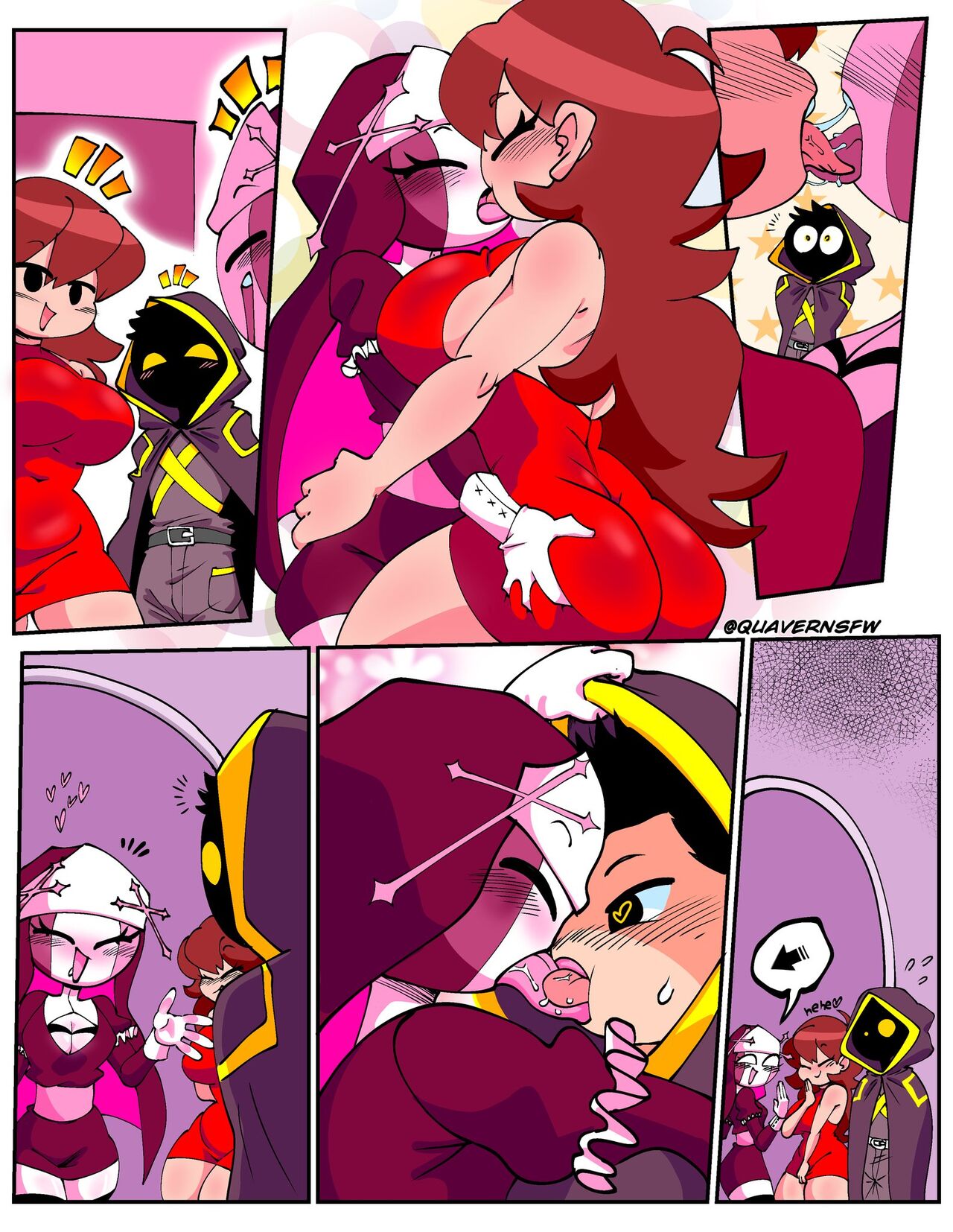 Servente and Girlfriend comic 1 2 and 3 page 8 full