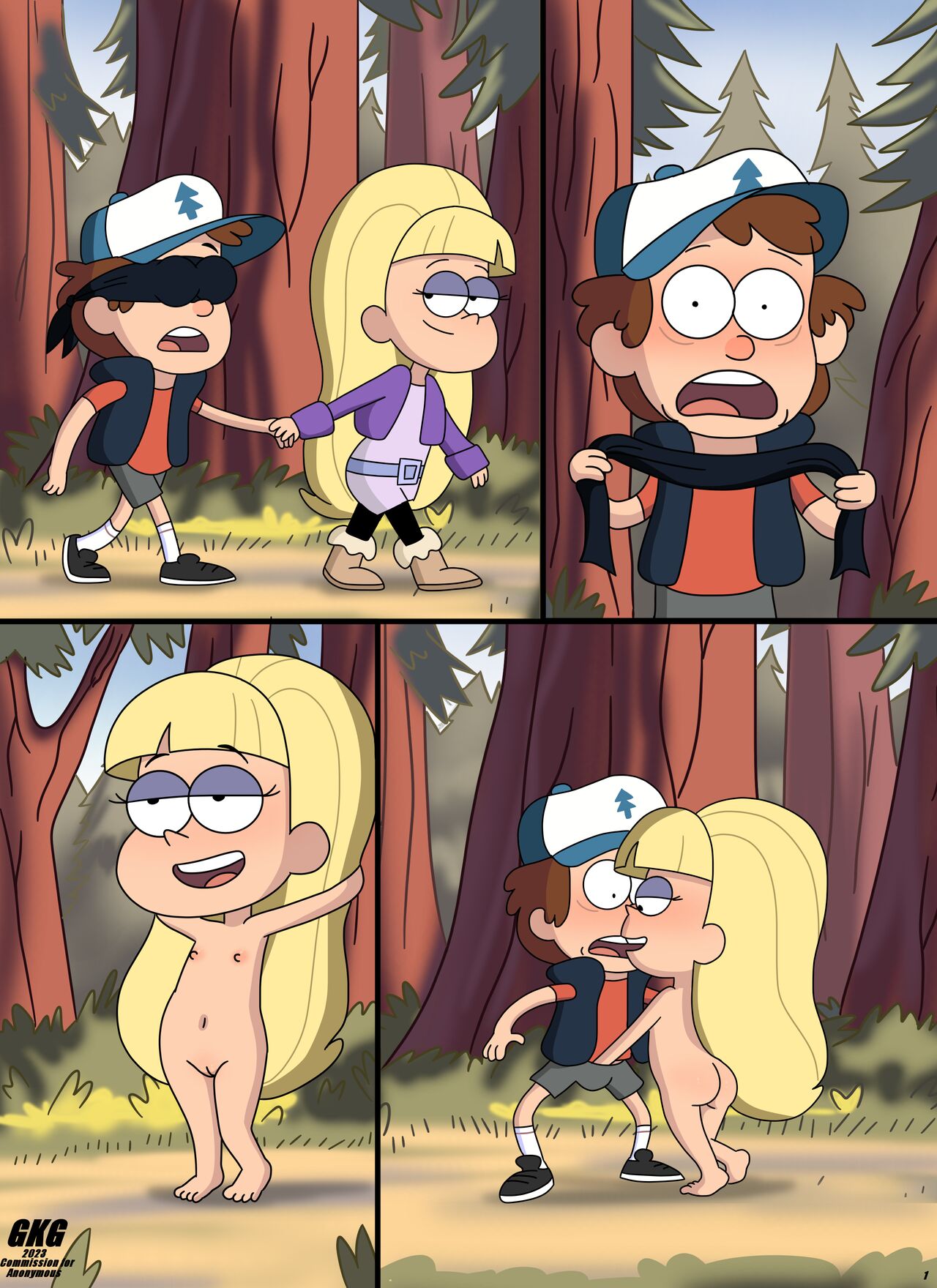 Pacifica and Dipper Mini-comic page 4 full