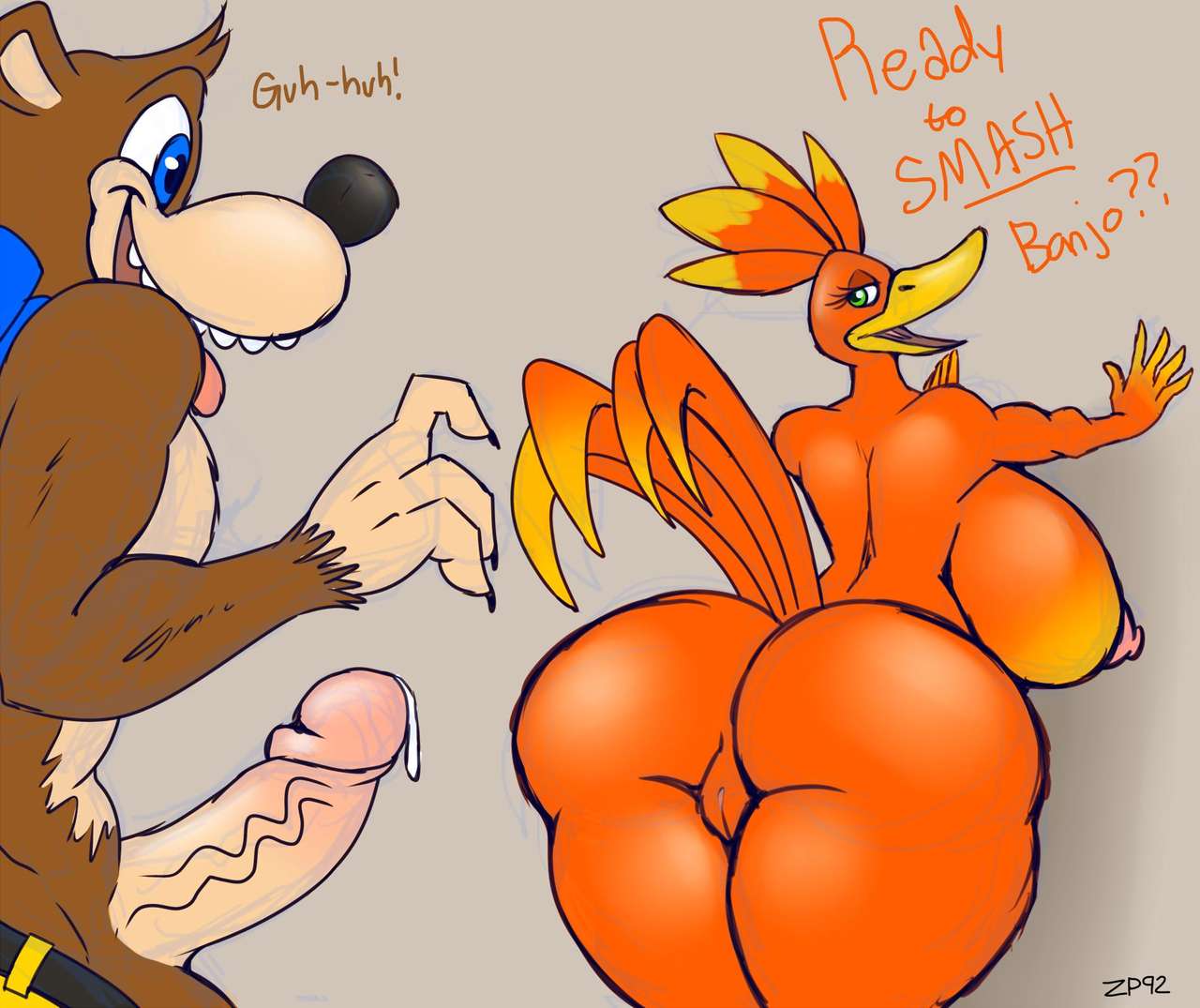 Gruntilda Casts A Spell That Makes Kazooie's Butt Grow Bigger Each Time Banjo Collects A Music Note page 2 full