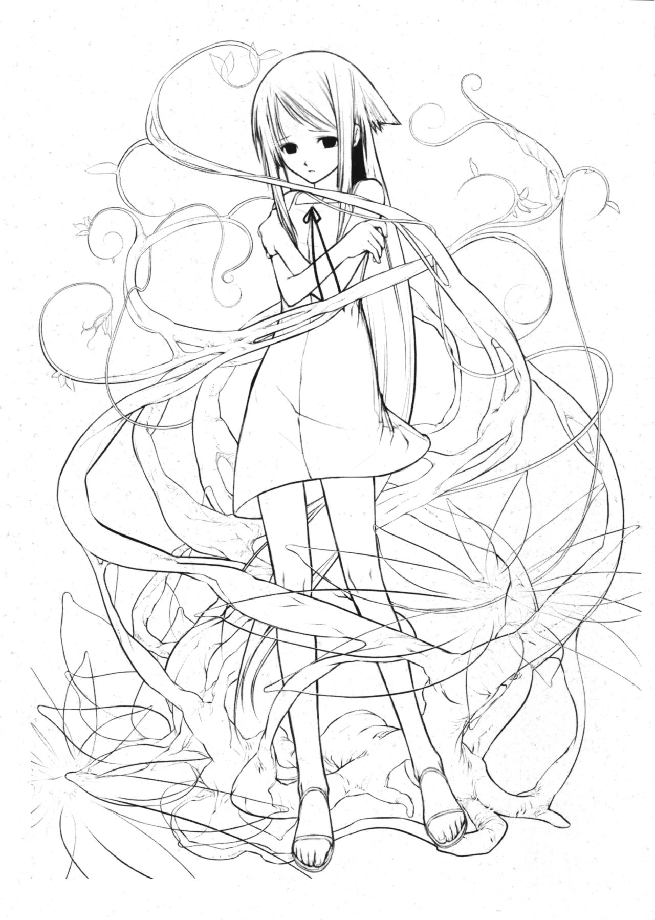Saya no Uta Sketchbook page 3 full
