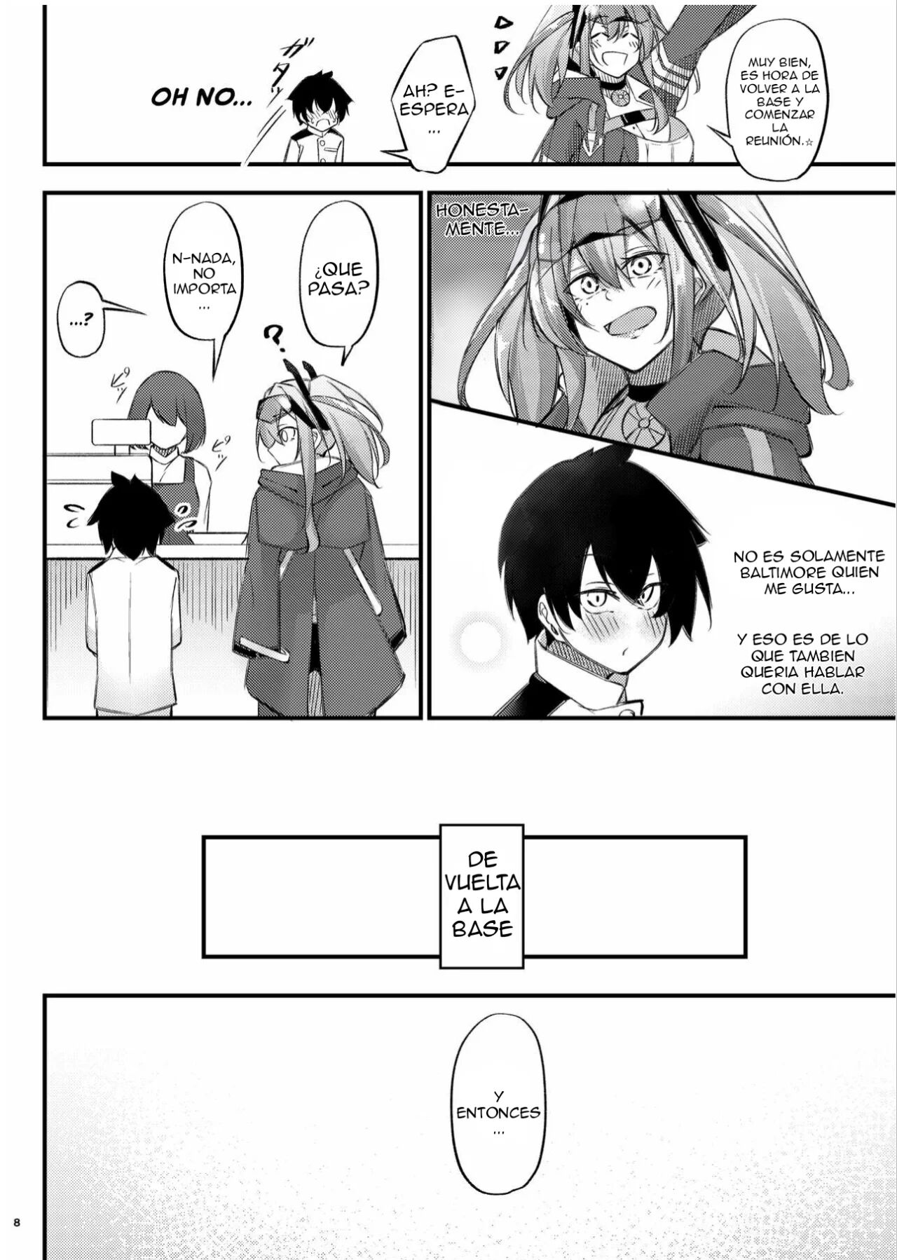 Atsuatsu Oyanami Soudanshitsu -Soudan Hen- | El Cuarto de Consiliacion Amorosa 1 ~El Arco de Bremerton~ page 8 full