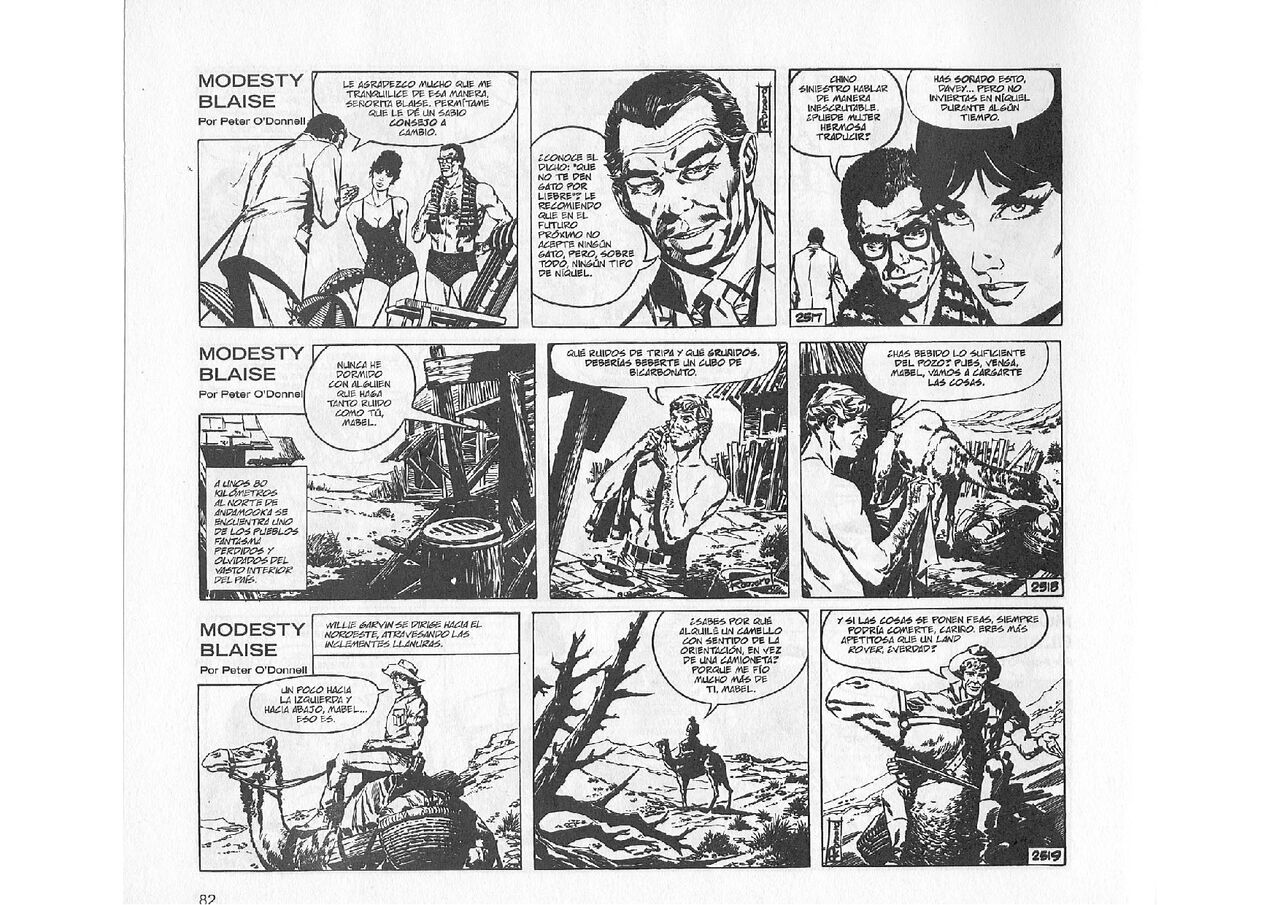 Modesty Blaise: La Trama de la Idade de Piedra page 4 full