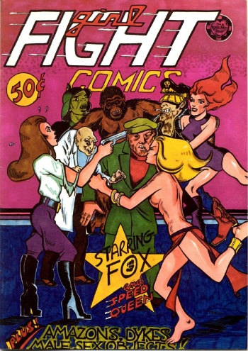 Girl Fight Comics #1 cover