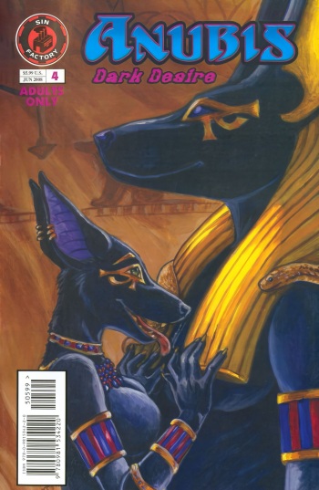 Anubis: Dark Desire #4 cover