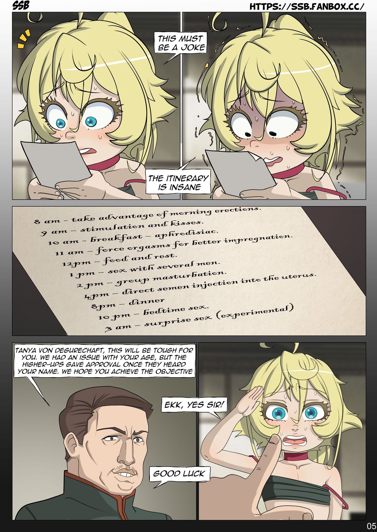 Tanya the Evil Sex Hole page 6 full