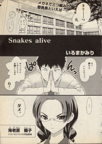 Snakes Alive cover