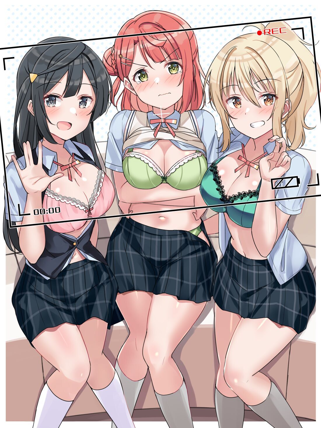 Nijigaku School Idol AV Satsuei Doukoukai ~Ninensei Hen~ | Club de Películas para Adultos de la Academia Nijigasaki ~Edición Idol’s de Segundo Año~ page 3 full