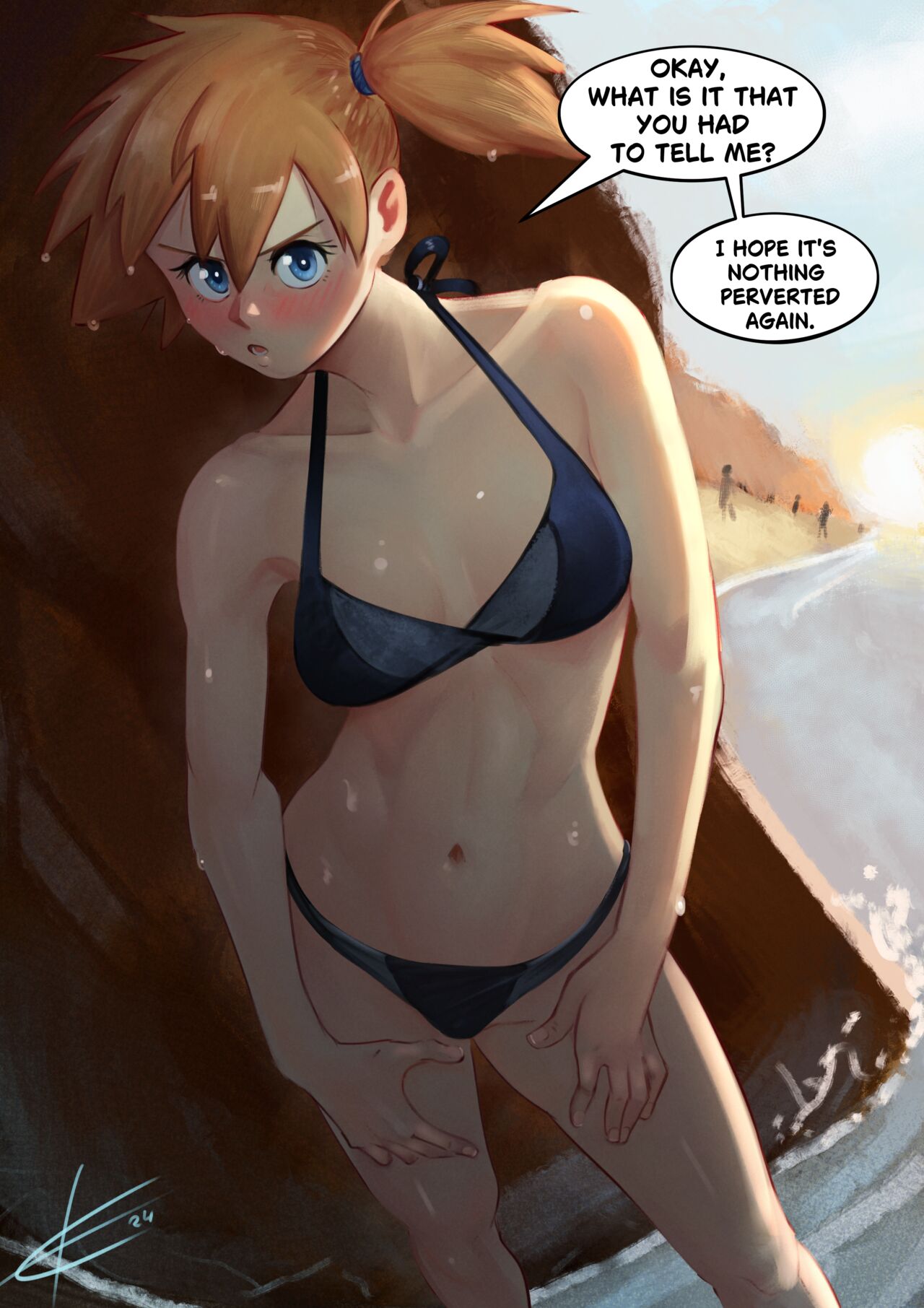 Behind the Rock at the Beach Side. page 3 full