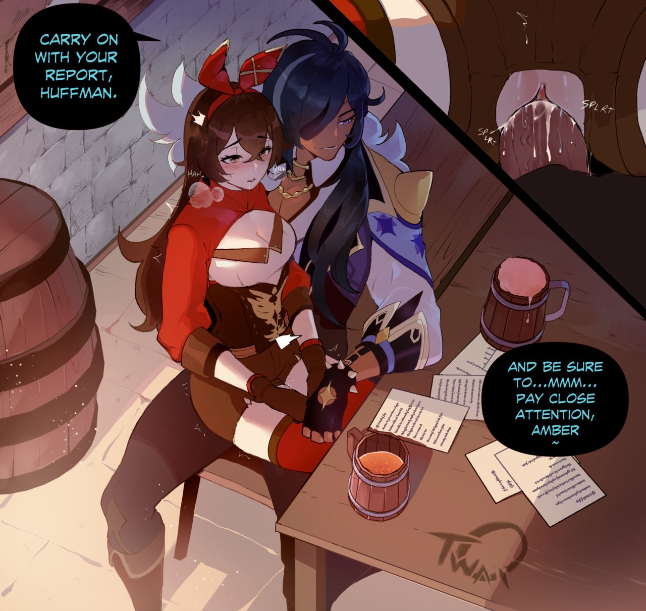 Amber NTR with Kaeya page 2 full