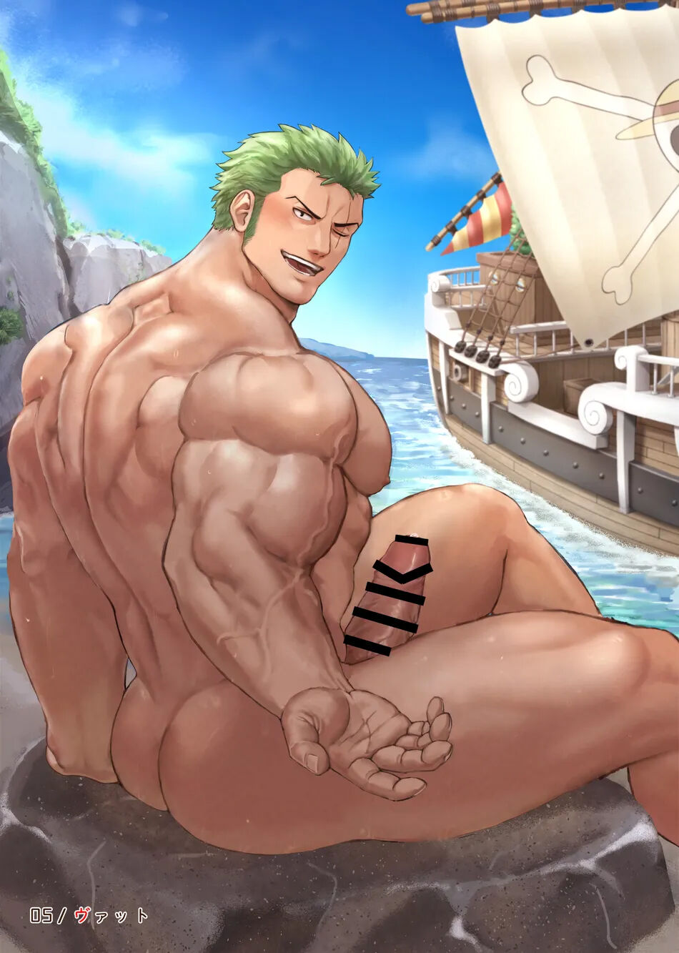 Roronoa Zoro Only Anthology 'ZZ' page 4 full