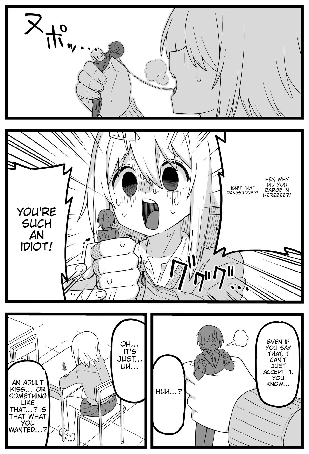 Sugoi Dekai  Classmate ni Butsuriteki ni Taberareru Manga | The Manga about Being Physically Eaten by a Giant Classmate page 10 full