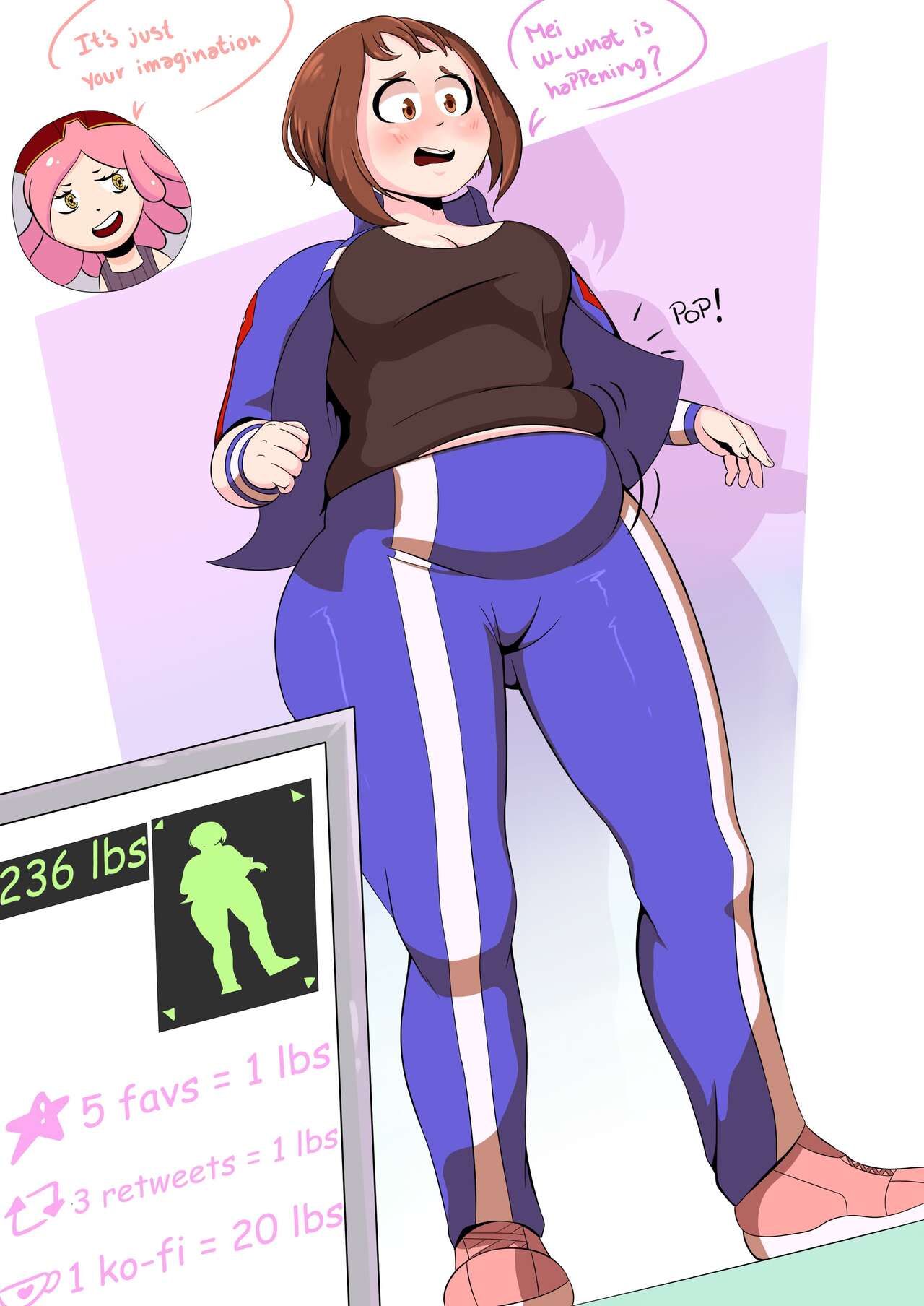 The fattening ''Baby''/ Overcome Uraraka page 2 full