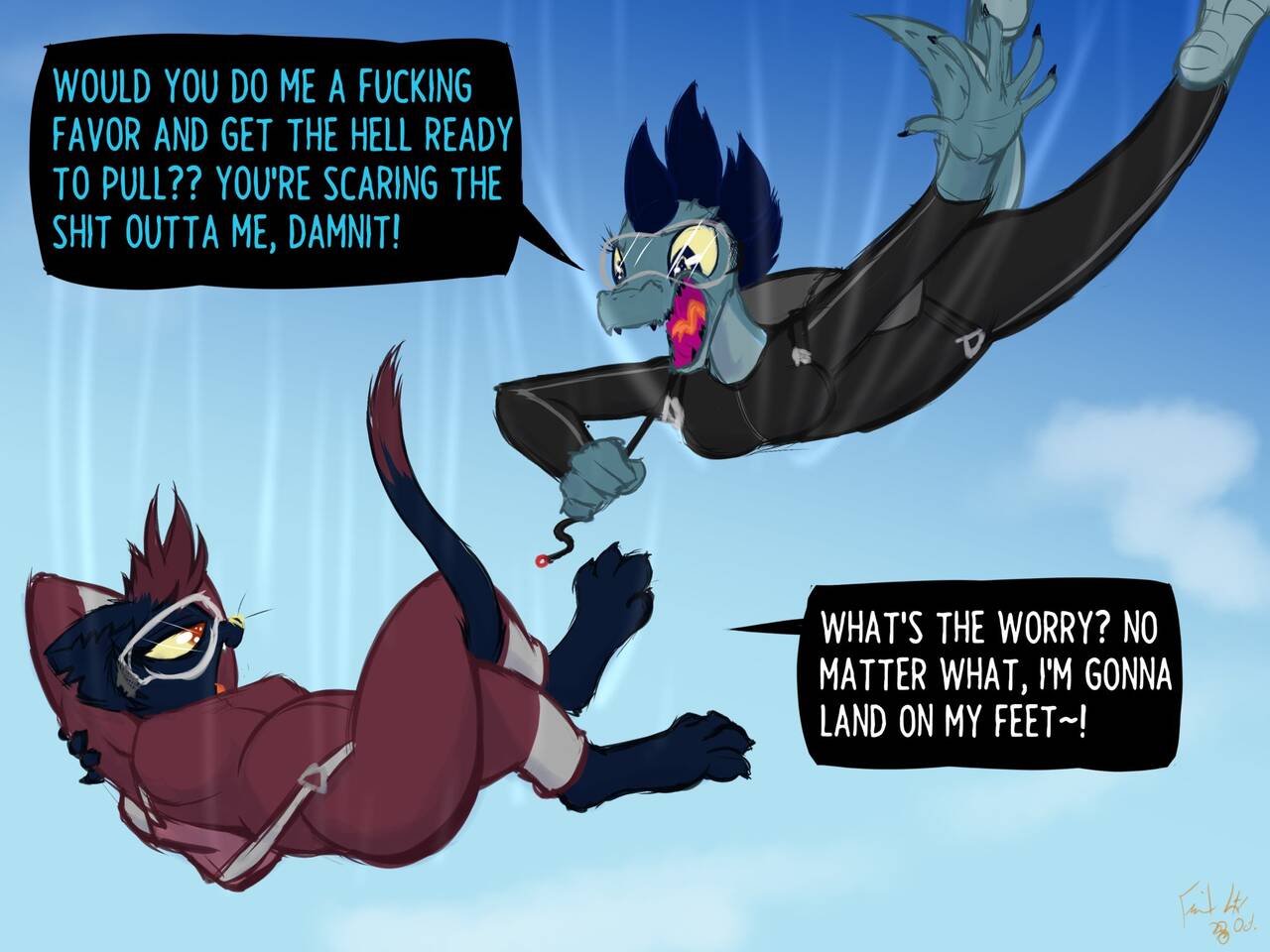 Day Above the Woods page 1 full