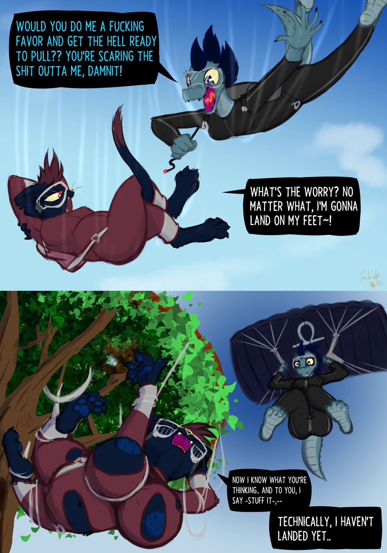 Day Above the Woods page 3 full