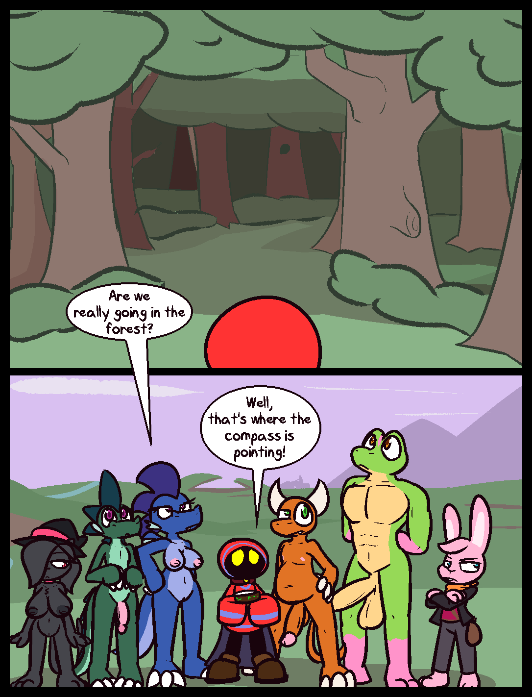 Camping Night page 1 full