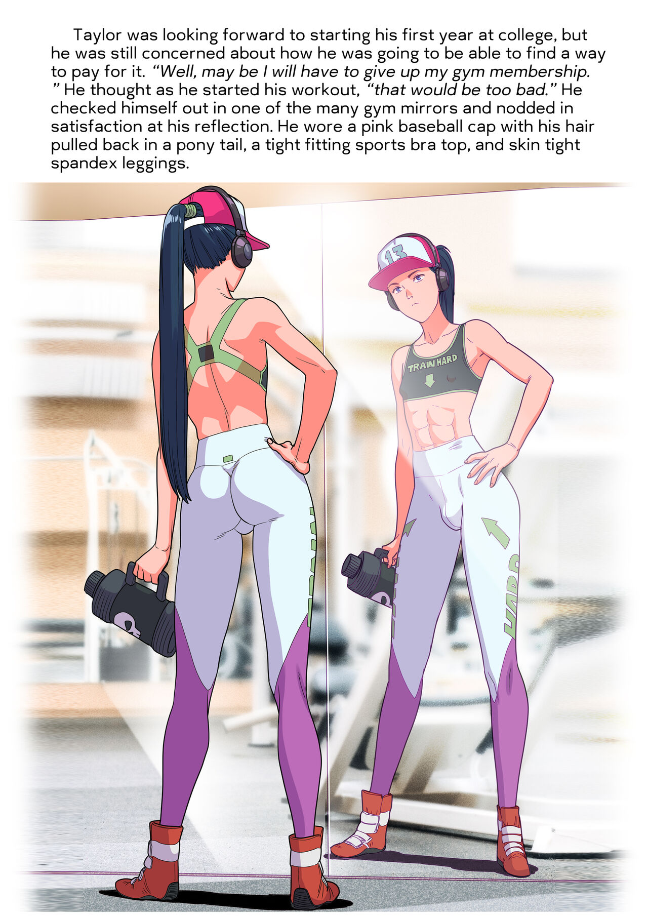 Gym Slut Taylor page 2 full