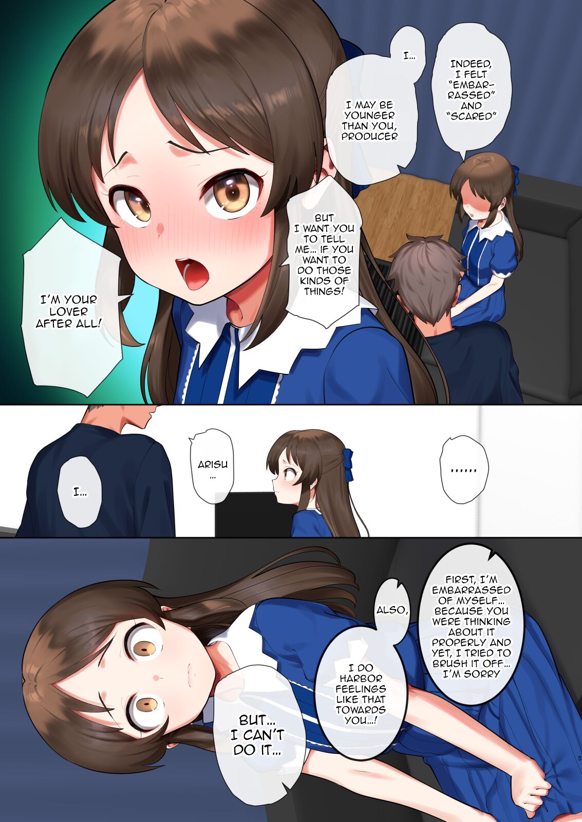 Tachibana Arisu Hajimete no Hi | Tachibana Arisu's First Time page 4 full