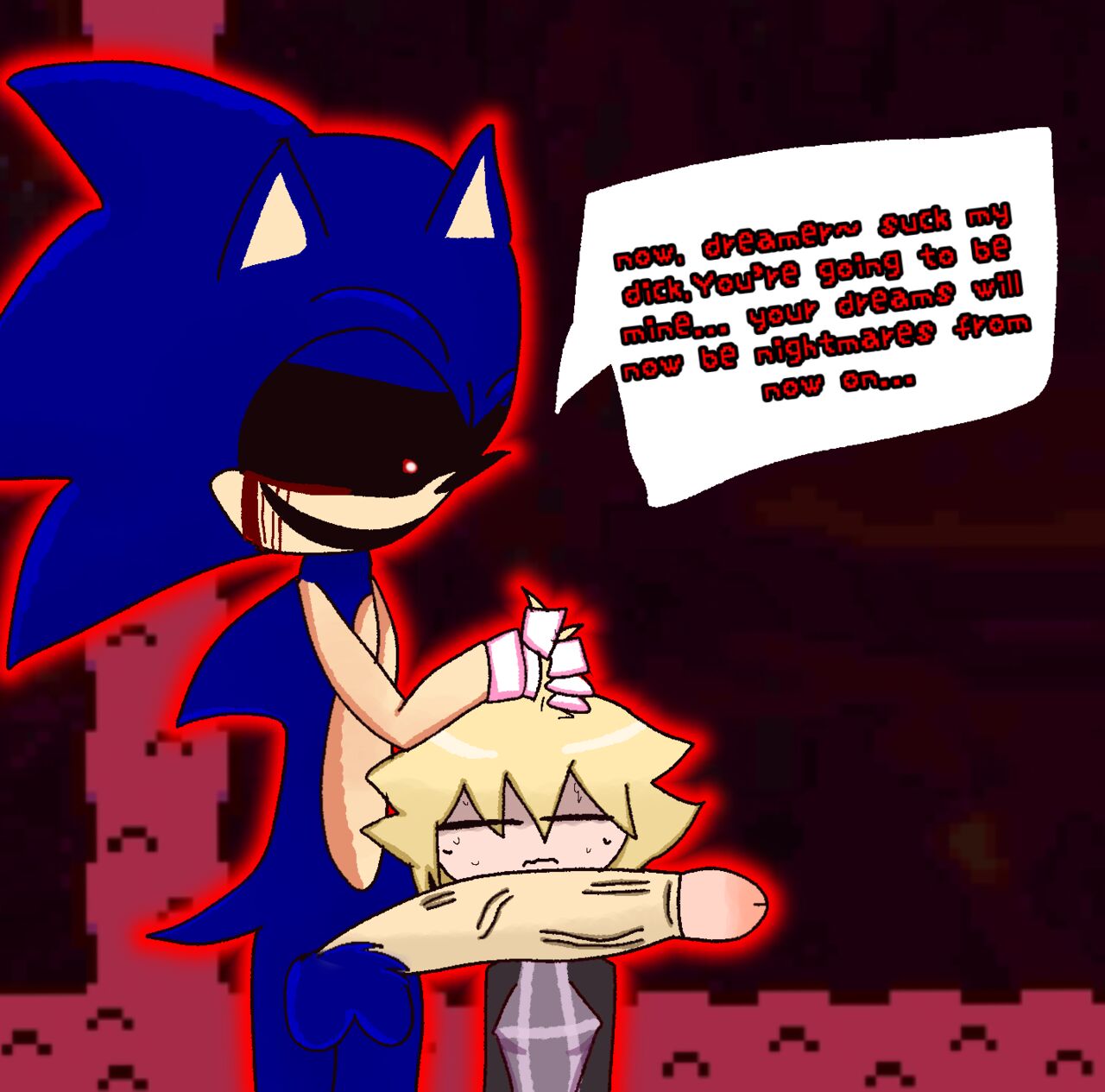 Urotsuki x sonic.exe page 6 full