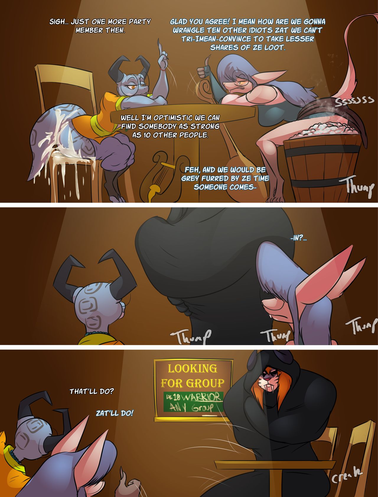 Icy Foxy: DD&amp;D CH 2 page 5 full