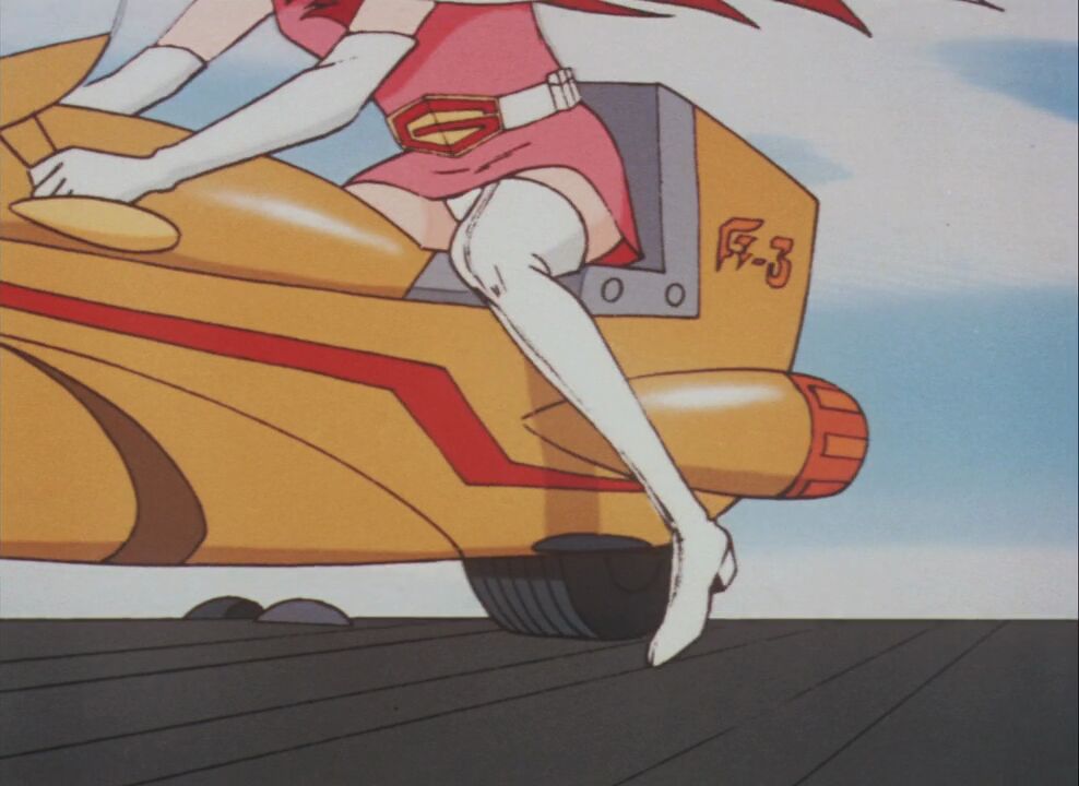 Gatchaman fanservice/pantyshot compilation page 1 full