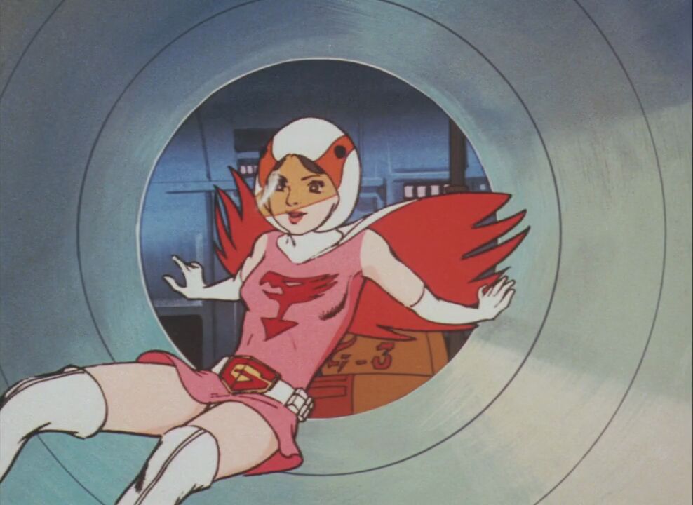 Gatchaman fanservice/pantyshot compilation page 10 full