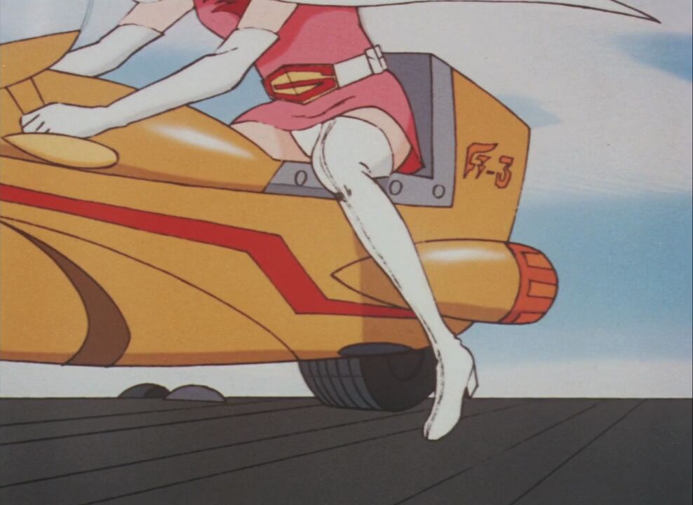 Gatchaman fanservice/pantyshot compilation page 2 full