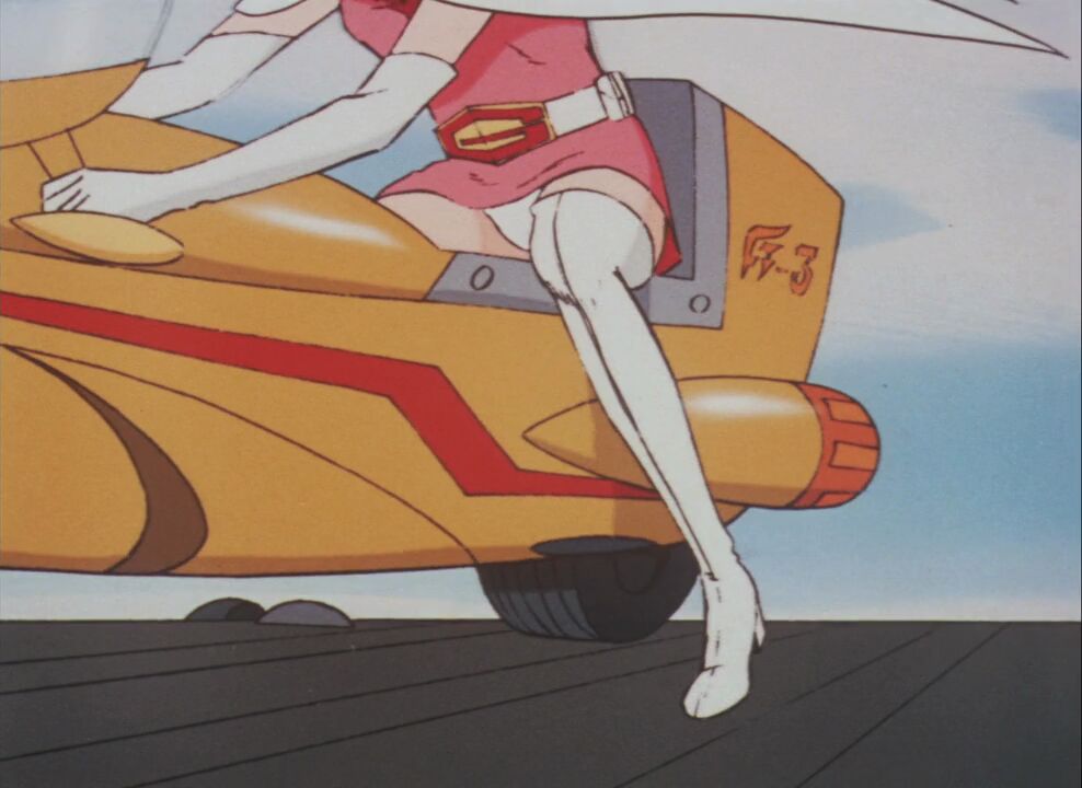 Gatchaman fanservice/pantyshot compilation page 3 full