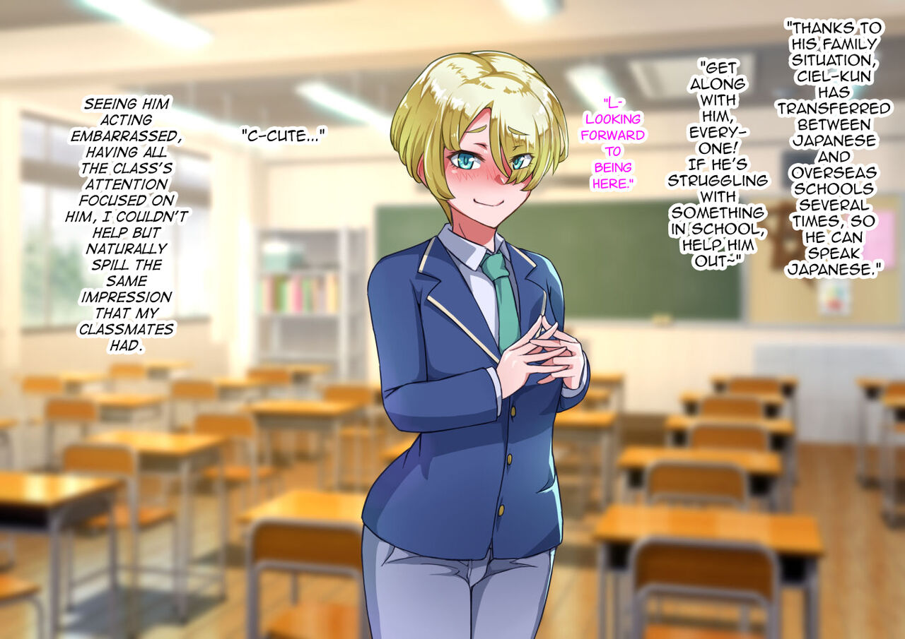 Otokonoko to xx No. 5 Kinpatsu Seijun na Tenkousei Hen page 4 full