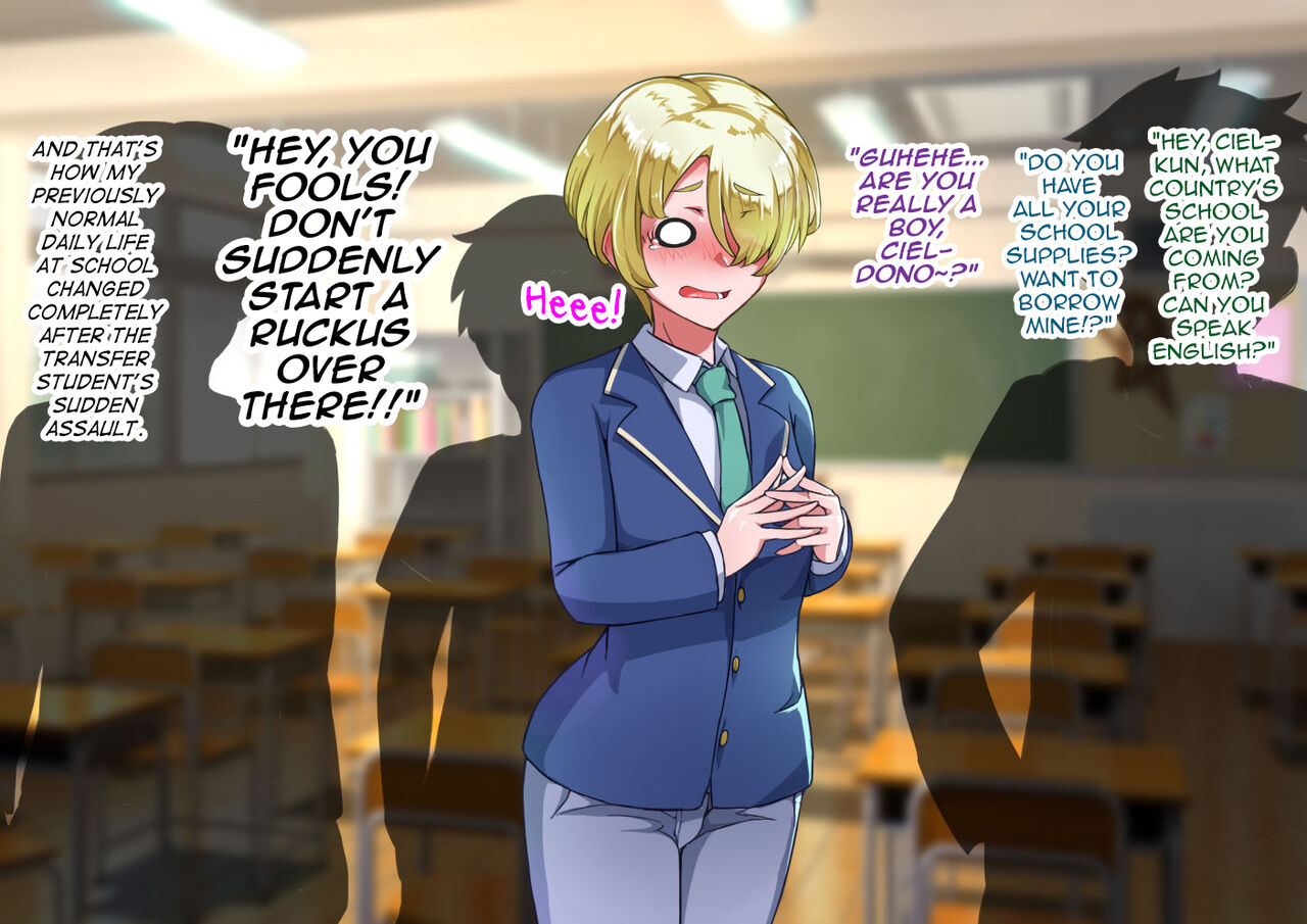 Otokonoko to xx No. 5 Kinpatsu Seijun na Tenkousei Hen page 6 full