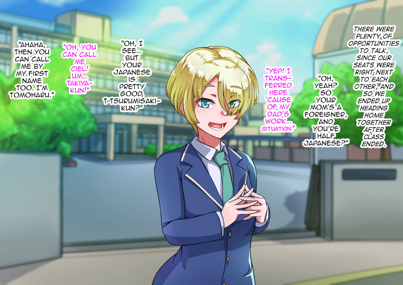 Otokonoko to xx No. 5 Kinpatsu Seijun na Tenkousei Hen page 7 full