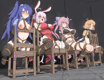 Tsubasa, Chris, Maria and Hibike cover