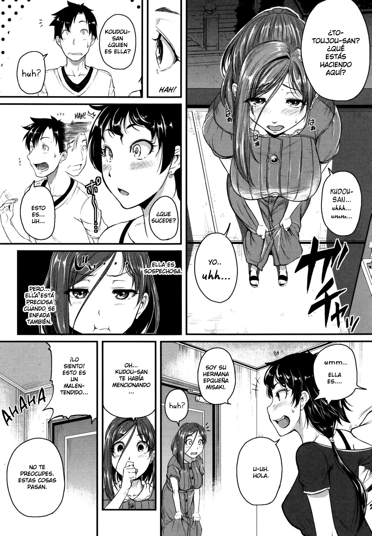 Aibenki Tonari no Dosukebe Onee-san | La Vecina de al Lado Ch. 3 page 9 full