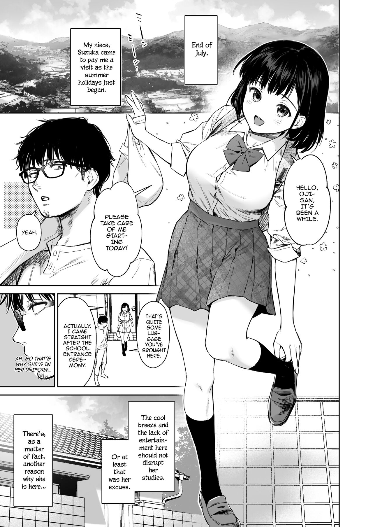 Toaru Natsu, Mei to Futarikiri. page 2 full
