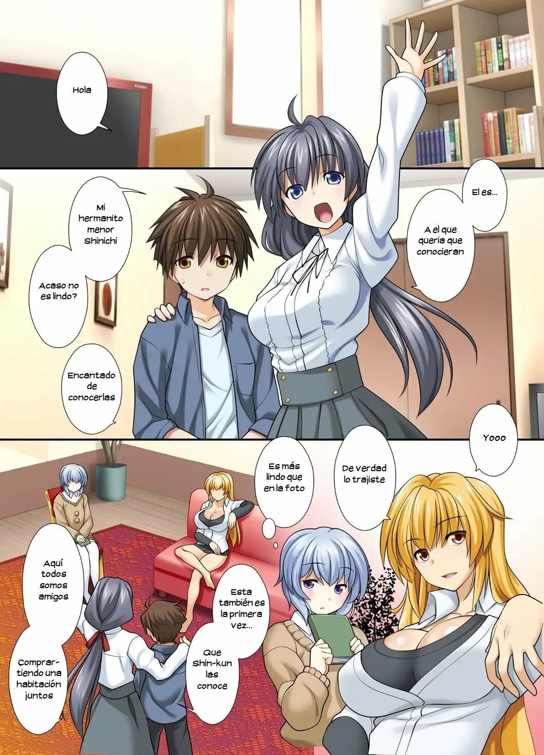 Shota Otouto wo Kyouyuu Suru Ane tte dou? ~ Nee-chan, nanka Ore, Hen na Kanji... page 2 full