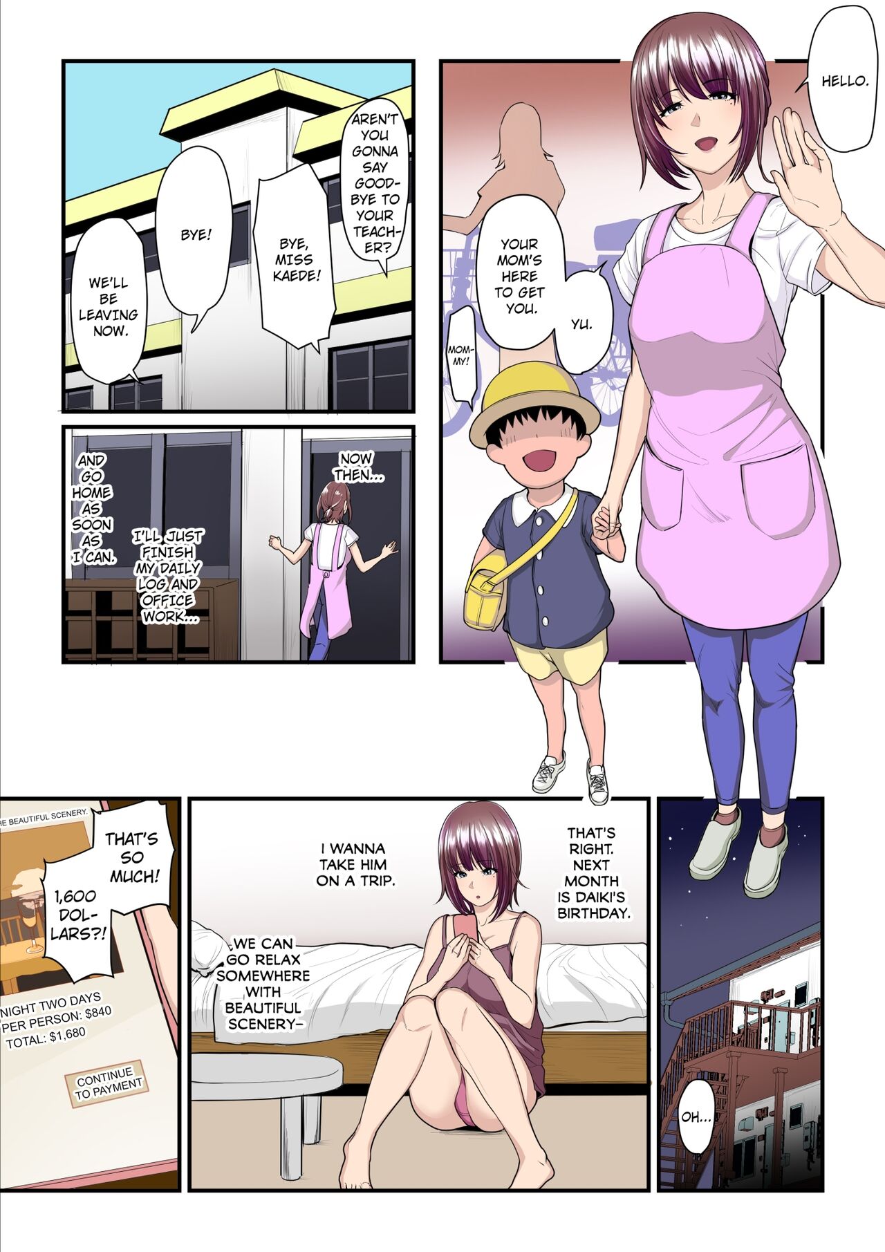 Pakokatsu Oji-san to Kaede-chan | Kaede and Her Sugar Daddy page 4 full
