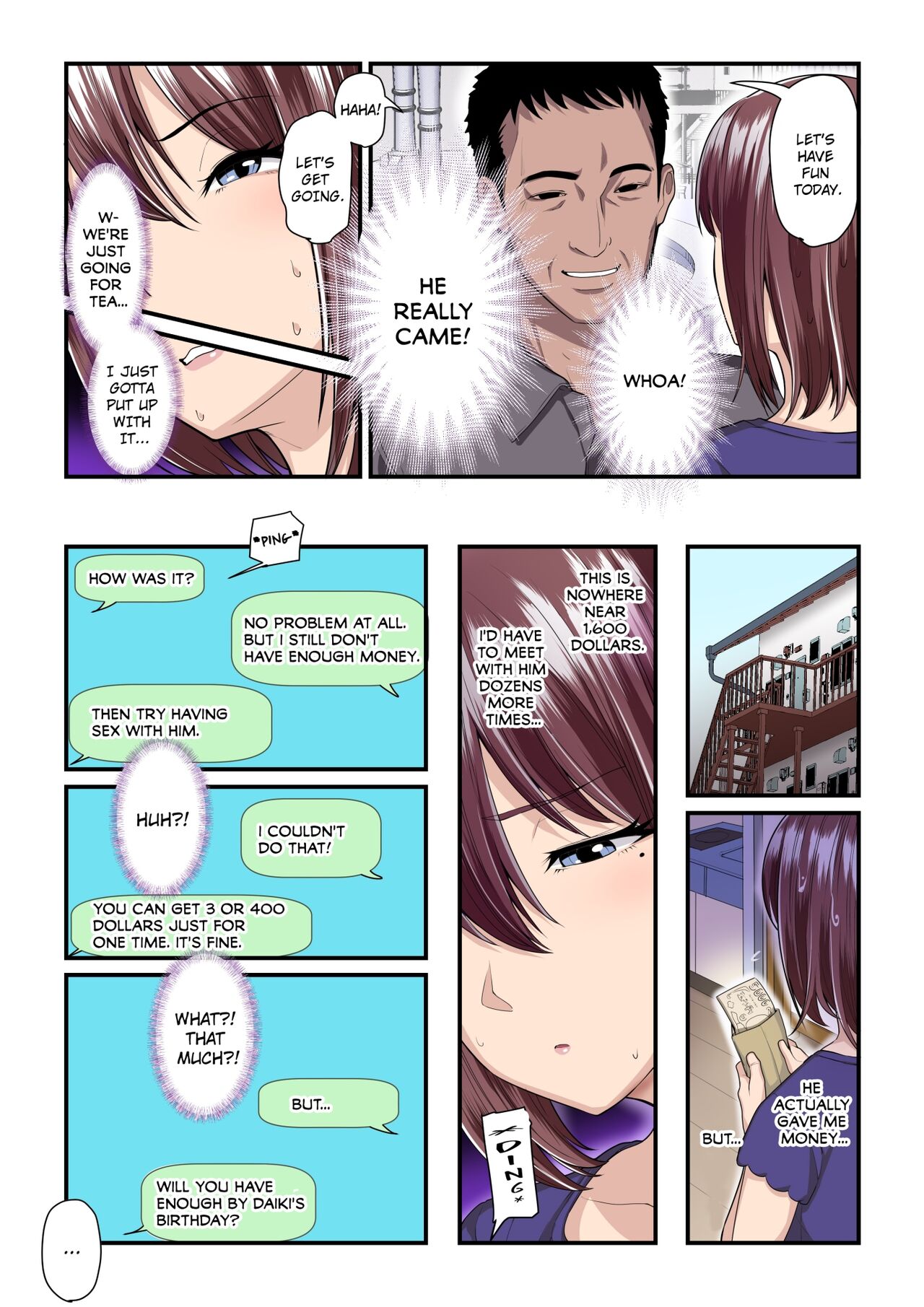 Pakokatsu Oji-san to Kaede-chan | Kaede and Her Sugar Daddy page 6 full