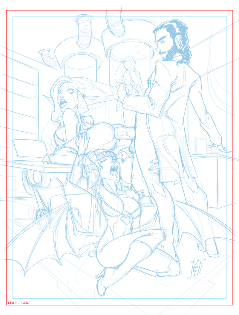 DP#16 - Morrigan &amp; Dark Queen page 4 full