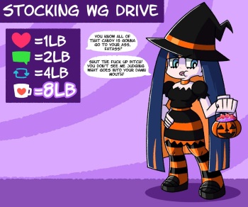 Stocking Anarchy Halloween WG Drive cover