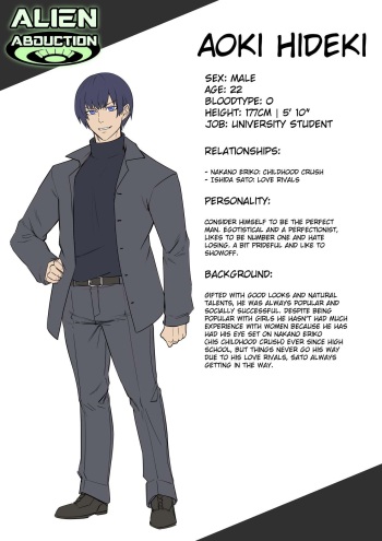 Alien Abduction Character Profiles cover